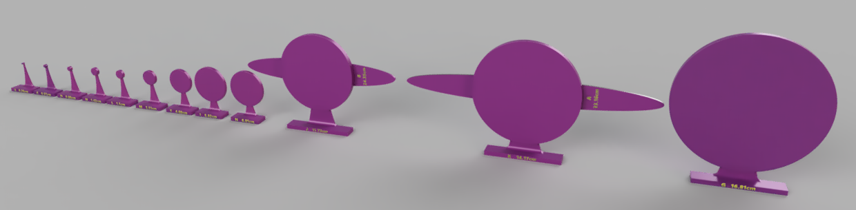 Scale Solar System models